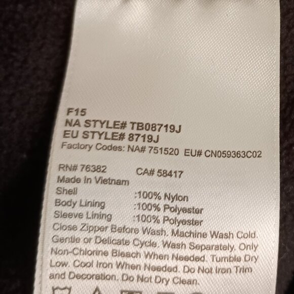 Timberland Men’s Black Waterproof Fleece Lined Jacket Size Medium - Picture 13 of 16